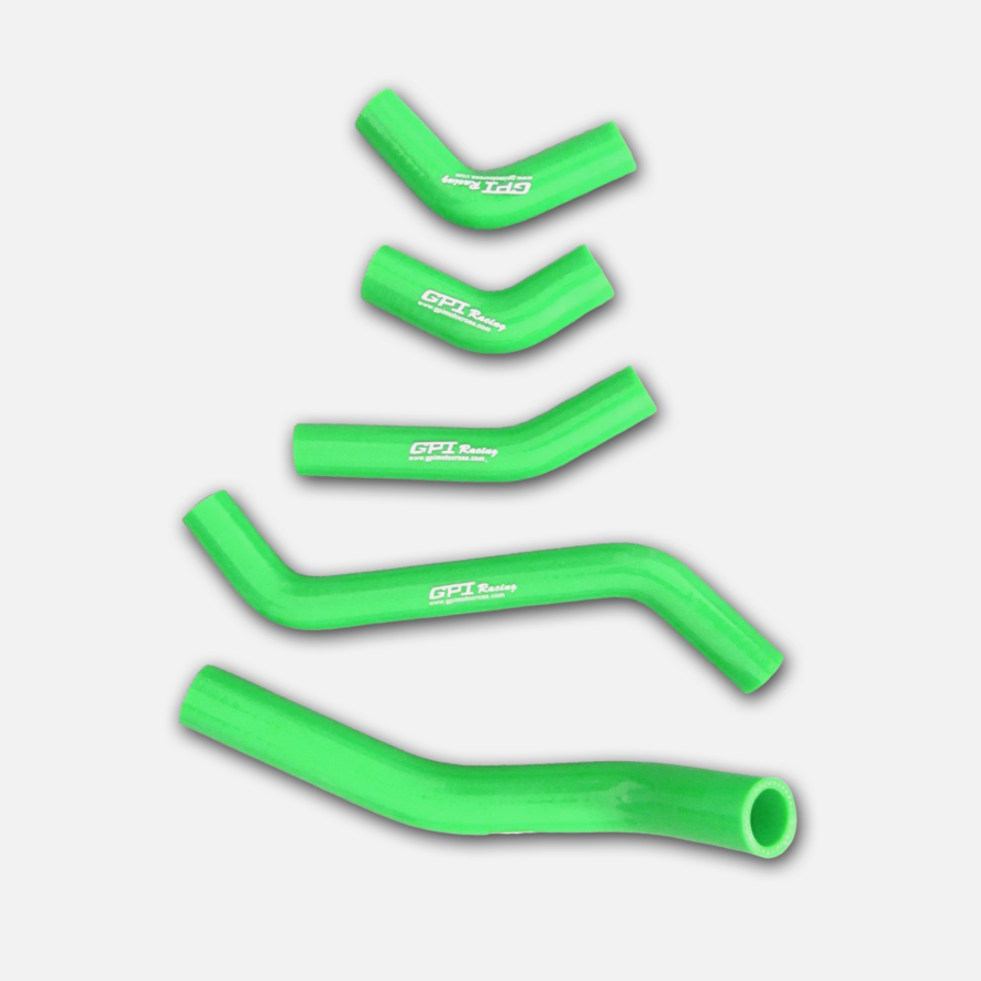 Green Silicone Radiator Hose for 2006 2007 2008 Kawasaki KX450F