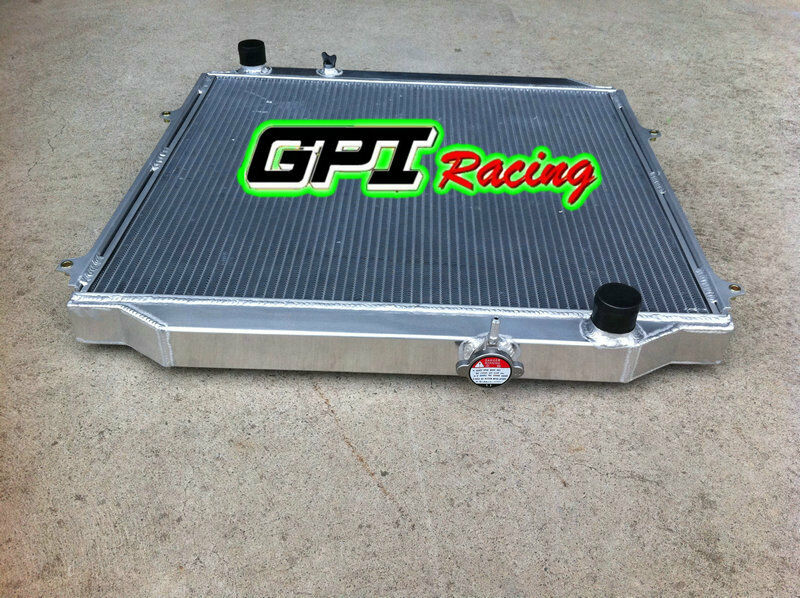 GPI Aluminum radiator for 1996-2002 TOYOTA Hilux Surf KZN185 3.0L Diesel MT 1996 1997 1998 1999 2000 2001 2002