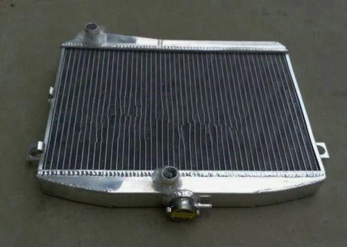 Aluminum radiator& fan Fit 1959-1973 Volvo Amazon P1800 B18 engine GT M/T 1959 1960 1961 1962 1963 1964 1965 1966 1967 1968 1969 1970 1971 1972 1973