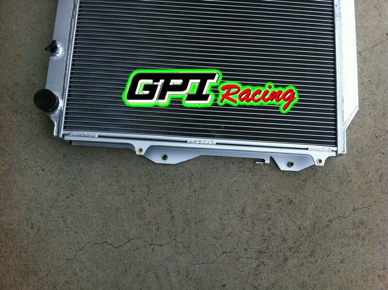 Aluminum radiator & FAN For TOYOTA Hilux Surf KZN185 3.0L Diesel 1996-2002 Manual 1996 1997 1998 1999 2000 2001 2002