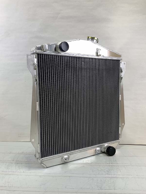 3 Row Aluminum Radiator For 1943-1948 Chevy Fleetline FleetMaster Stylemaster V8 1944 1945 1946 1947