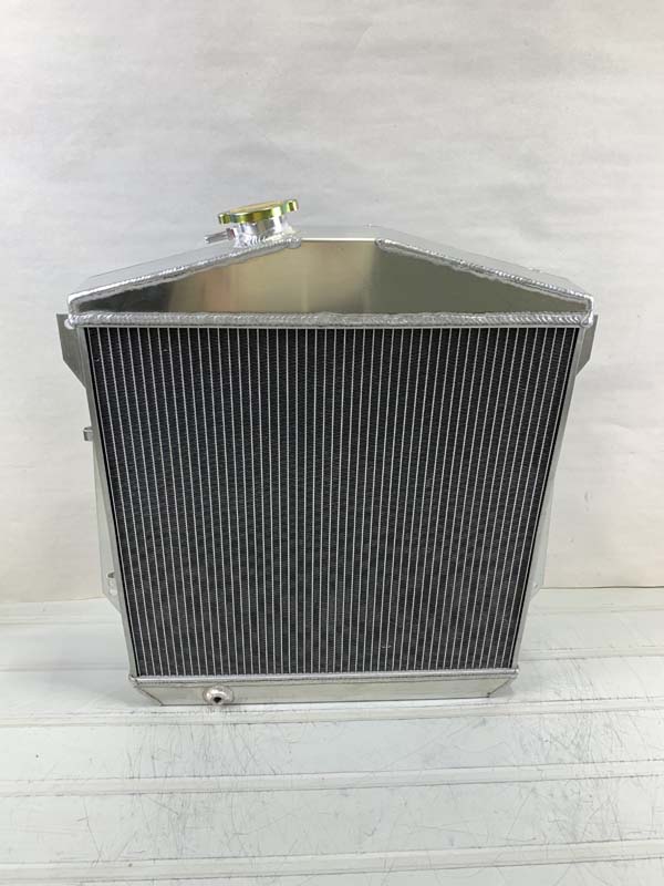 3 Row Aluminum Radiator For 1943-1948 Chevy Fleetline FleetMaster Stylemaster V8 1944 1945 1946 1947