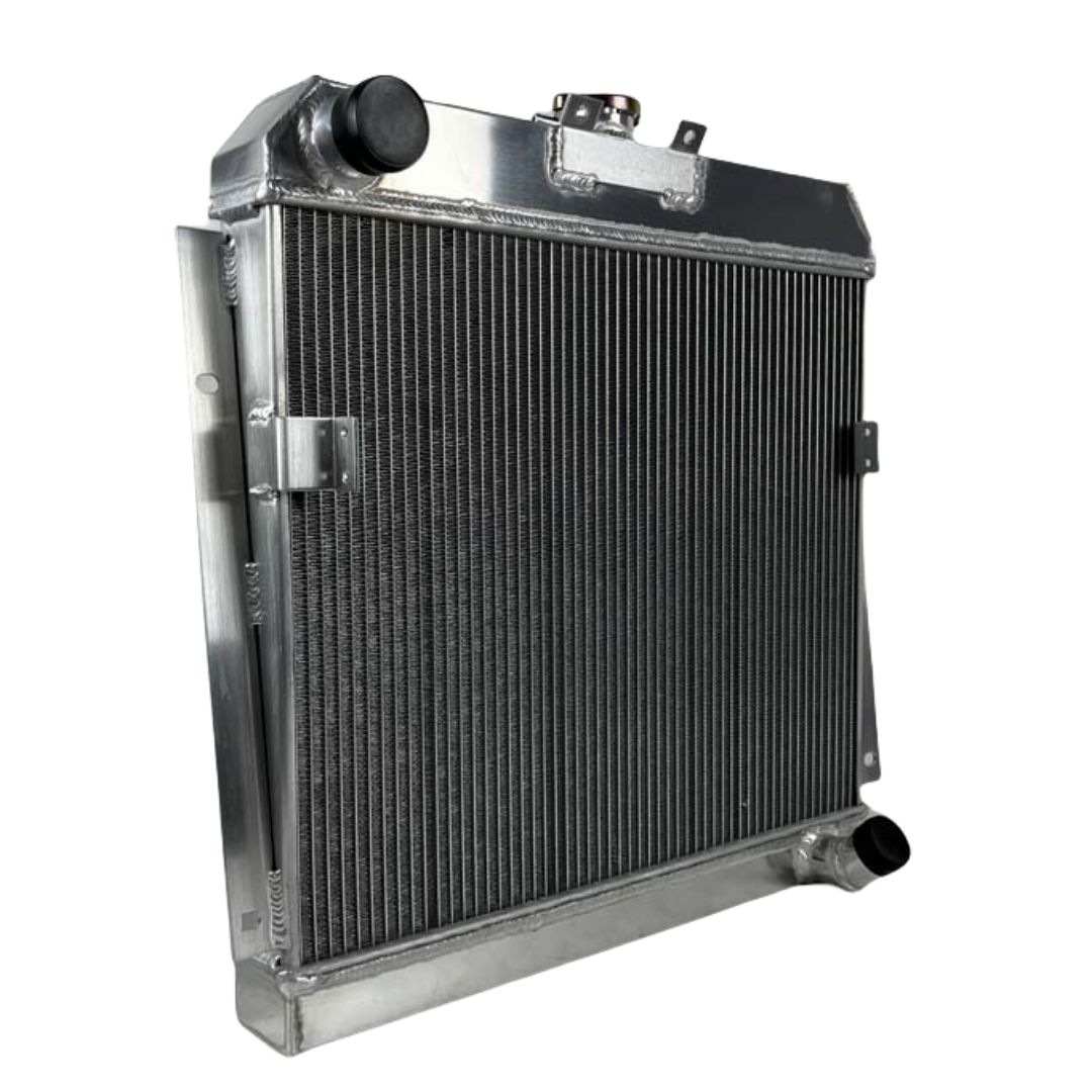 3 Row Aluminum Radiator for 1953 1954 Dodge Coronet/Meadowbrook L6 3.8L MT 53 54