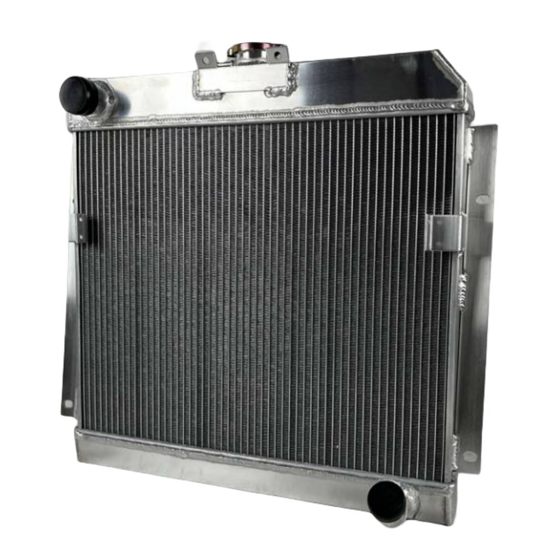 3 Row Aluminum Radiator for 1953 1954 Dodge Coronet/Meadowbrook L6 3.8L MT 53 54