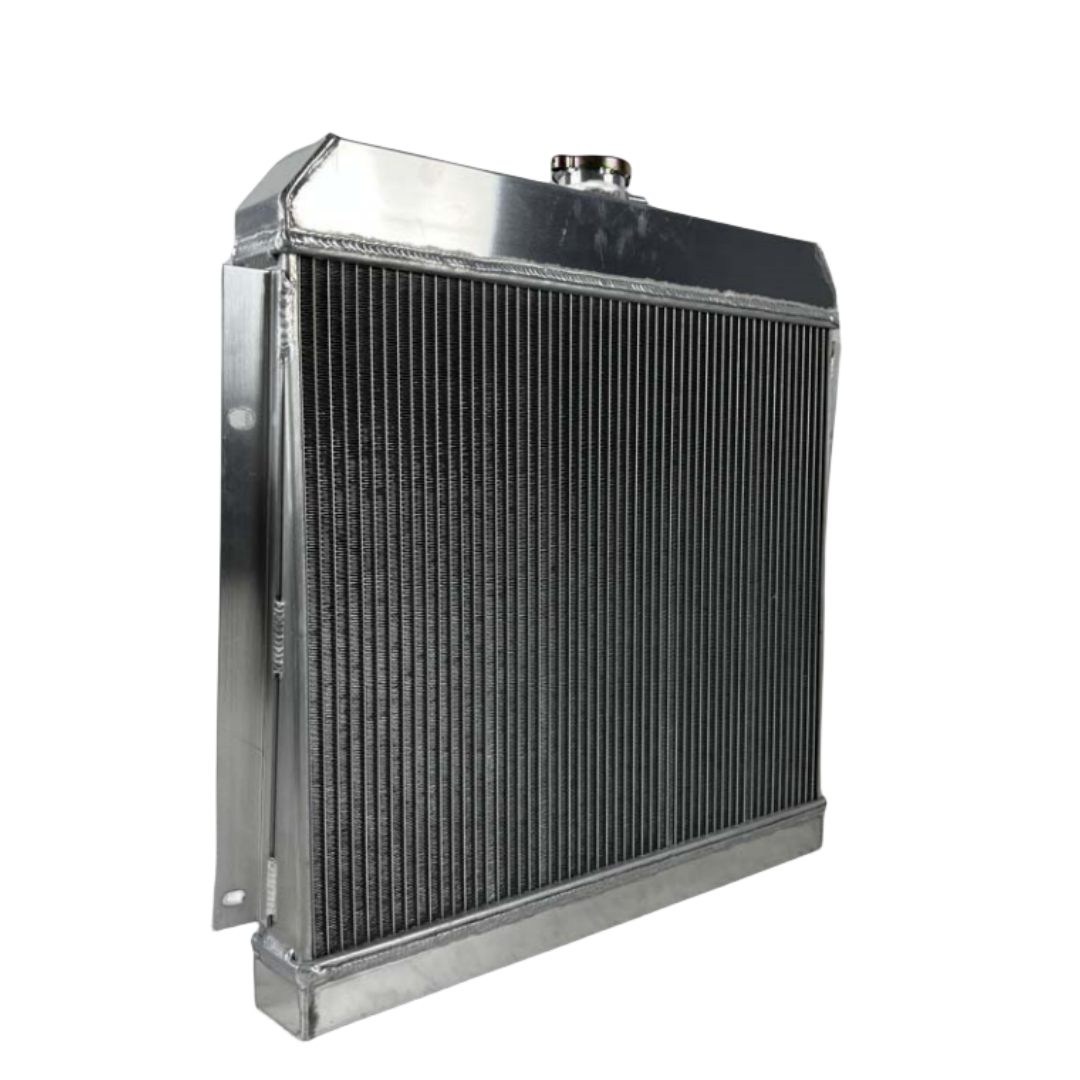 3 Row Aluminum Radiator for 1953 1954 Dodge Coronet/Meadowbrook L6 3.8L MT 53 54