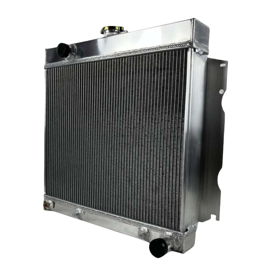 22" Core 3Row Aluminum Radiator FIT 1963-1969 DODGE MOPAR CARS 318 360 ENGINE V8