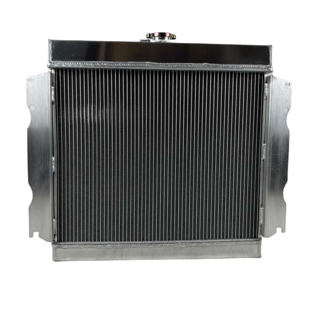 22" Core 3Row Aluminum Radiator FIT 1963-1969 DODGE MOPAR CARS 318 360 ENGINE V8