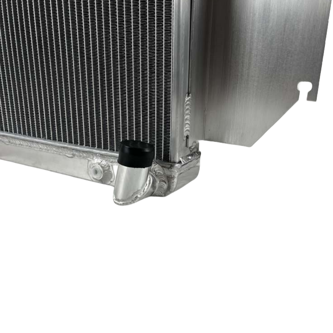 For 1965 1966 Dodge Dart Plymouth Valiant 2.8L 3.7L L6 5ROW Aluminum Radiator AT