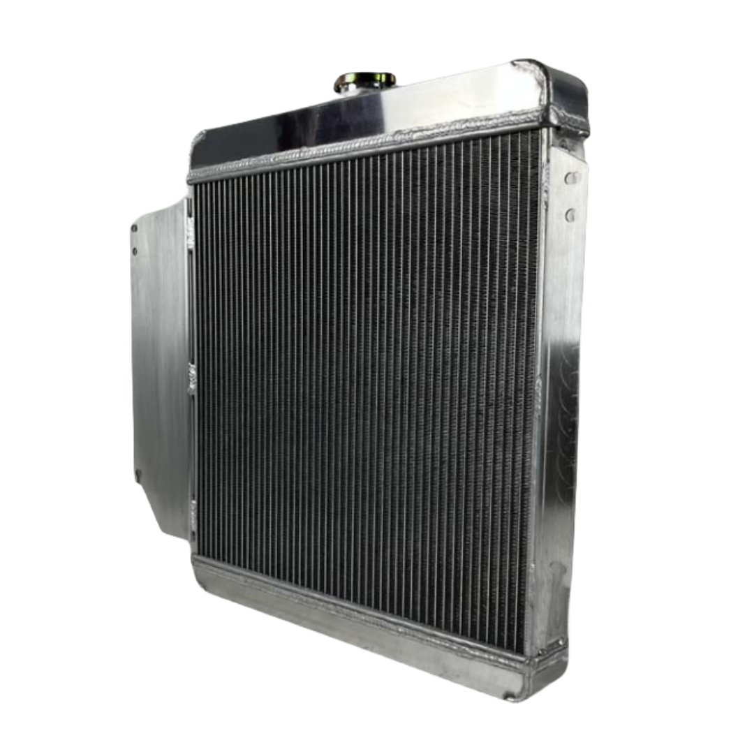 For 1965 1966 Dodge Dart Plymouth Valiant 2.8L 3.7L L6 5ROW Aluminum Radiator AT