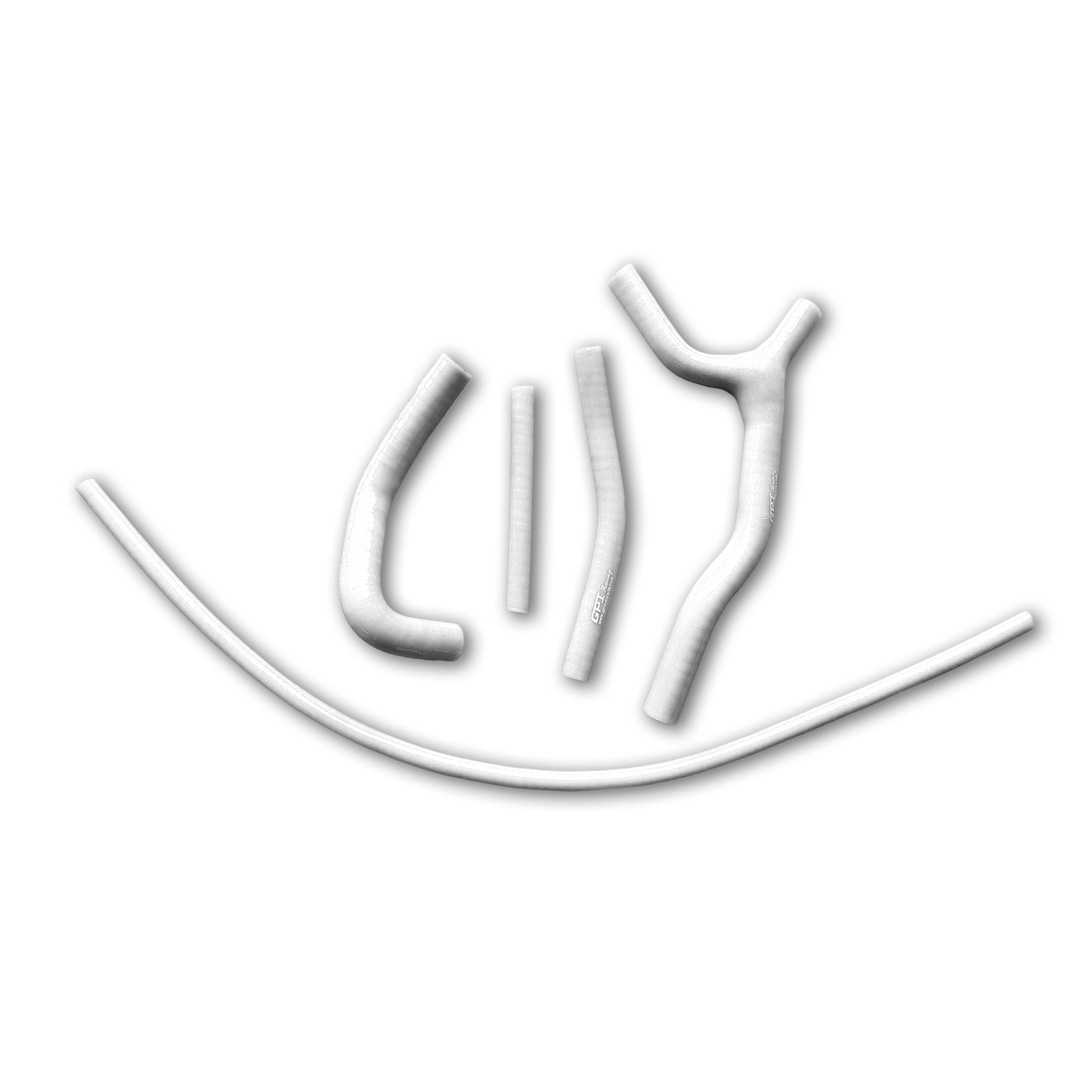 Yellow Silicone Radiator Hose for 1992 1993 1994 1995 Suzuki RM125