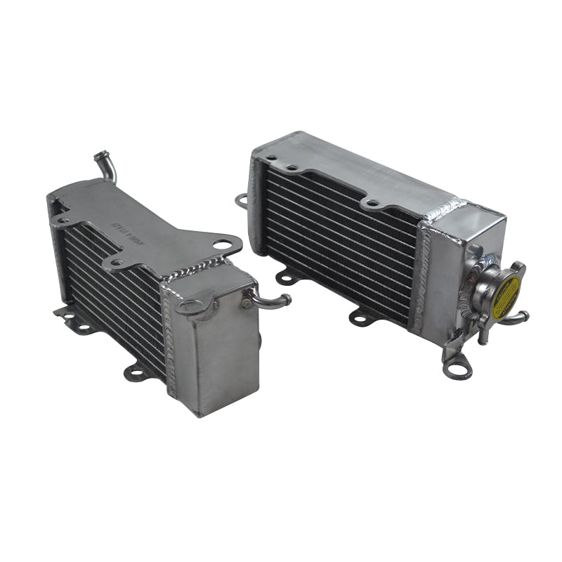 Left+Right Aluminum Motorcycle Radiator for 1984 Honda CR125R CR250R