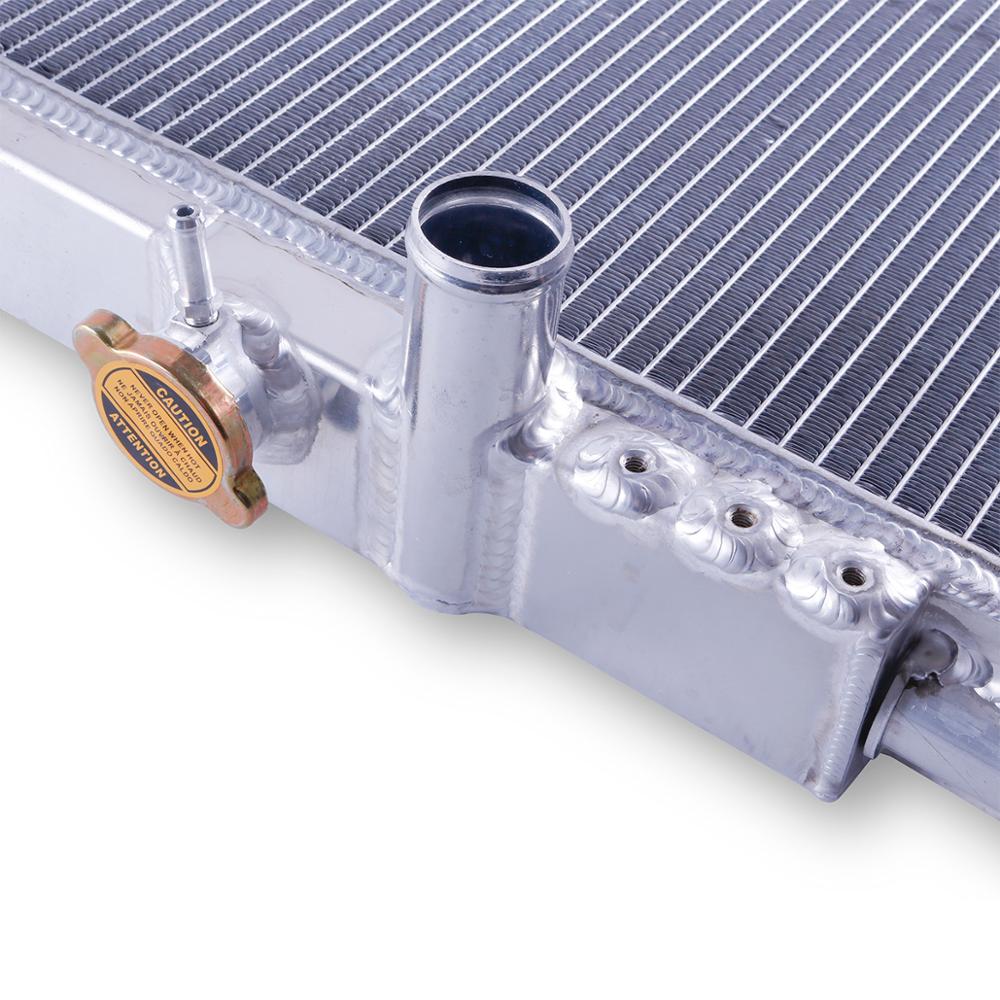 Aluminum Radiator FOR 1986-1992 Toyota Supra 3.0L Turbo MA70 MK3 SOARER MZ20 7MGT MT 1986 1987 1988 1989 1990 1991 1992