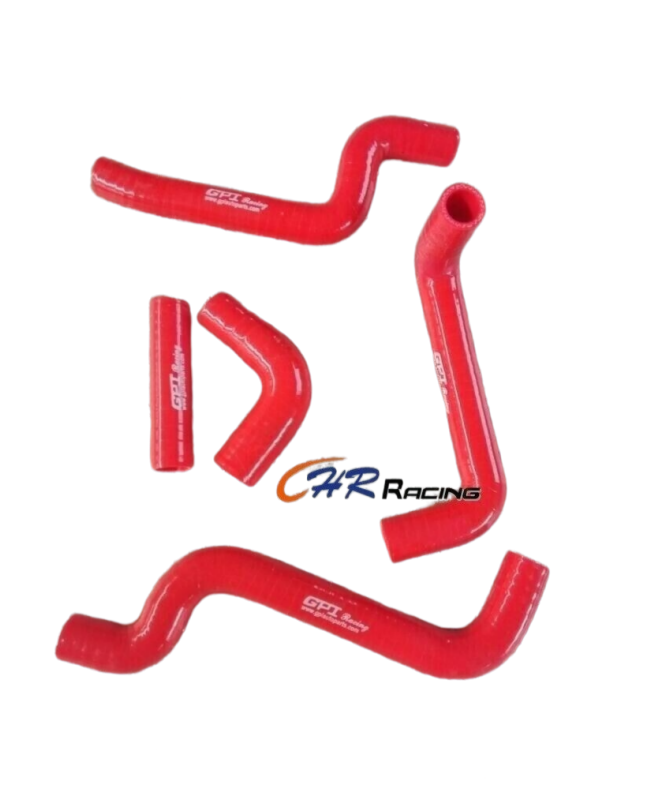 Red Silicone Radiator Hose for 1995-2010 Aprilia RS125 Tuono 125cc