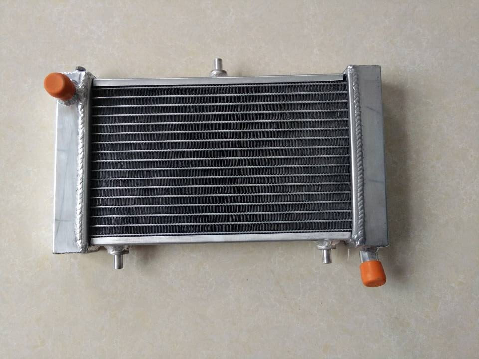 Aluminum radiator & red hose For 1995-2010 Aprilia RS125 RS 125 Tuono 125 PY RD SF MP 1996 1997 1998 1999 2000 2001 2002 2003 2004 2005 2006 2007 2008 2009