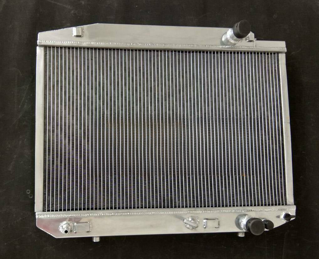 Aluminum Radiator FOR 1982-1991 Mercedes Benz S-CLASS W126 380/420/500/560 S V8 AT 1983 1984 1985 1986 1987 1988 1989 1990