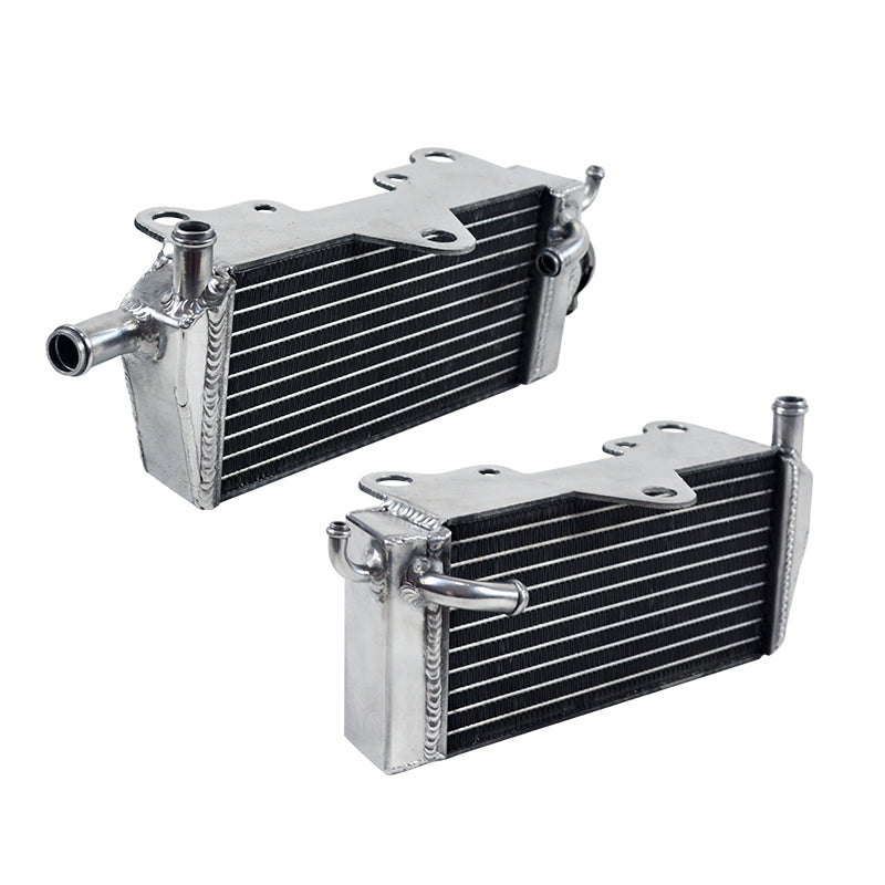 Left+Right Aluminum Radiator for 1989 Honda CR125R CR 125 R 125cc 2-stroke