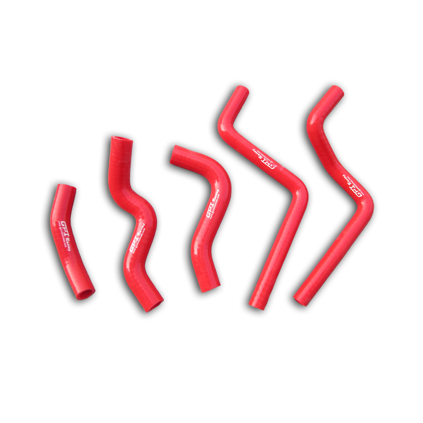White Silicone Radiator Hose for 2000 2001 2002 Honda CR125R