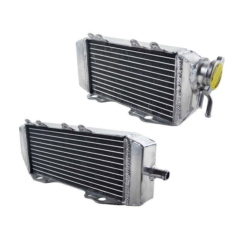 Left+Right Aluminium Radiator for 2006 2007 2008 Kawasaki KX250F