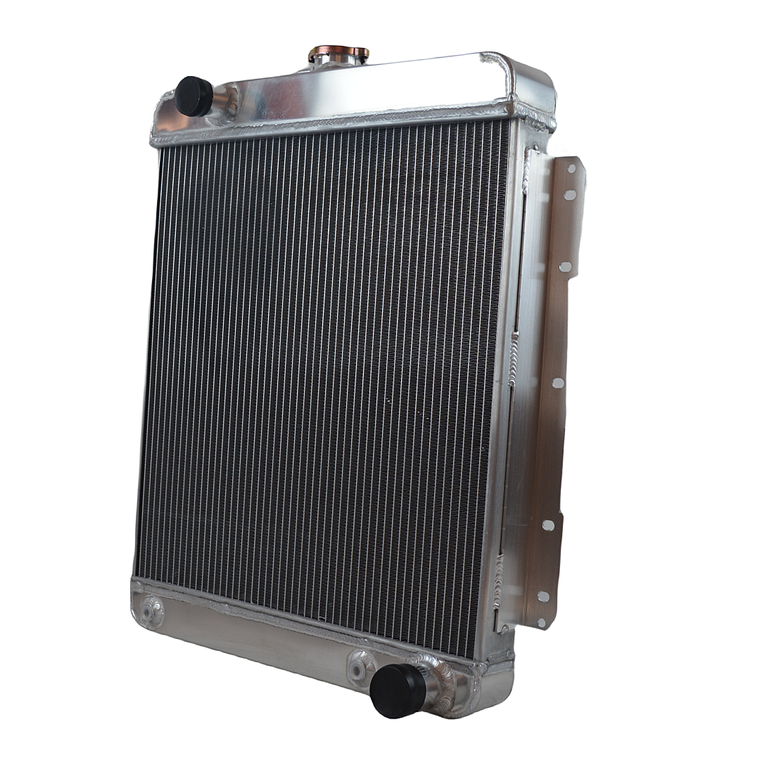 Aluminum Radiator for 1958 Chevy Impala/Biscayne/Del Ray - Fits V8 Automatic Transmission - Direct Fit Replacement #CC1662