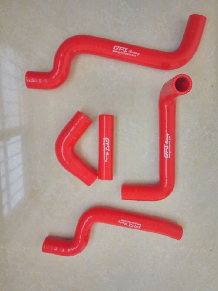 Aluminum radiator & red hose For 1995-2010 Aprilia RS125 RS 125 Tuono 125 PY RD SF MP 1996 1997 1998 1999 2000 2001 2002 2003 2004 2005 2006 2007 2008 2009