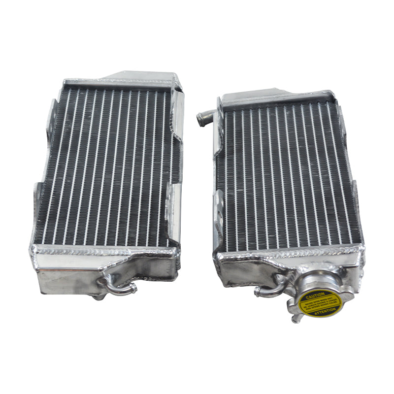 Left+Right Aluminum Motorcycle Radiator for 2000 2001 Honda CR250R