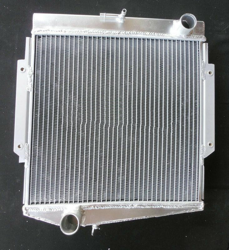 56mm Aluminum Radiator + Fan for Datsun Fairlady Sports 1500/1600/2000 Roadster 1963-1970 MT