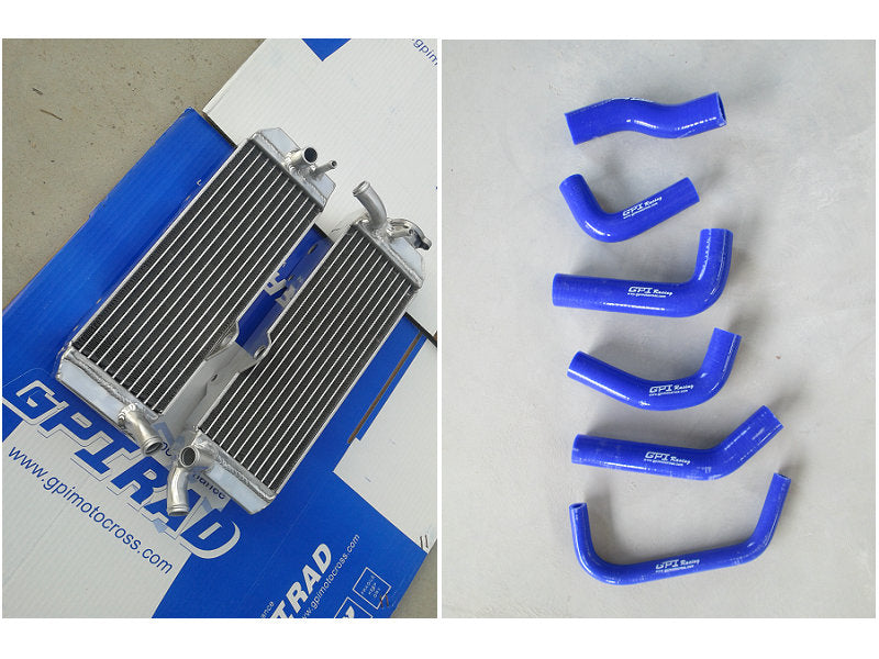 For Honda XR650 XR650R XR 650R 2000-2007 2001 2002 2003 2004 2005 2006 aluminium radiator& Silicone Hose