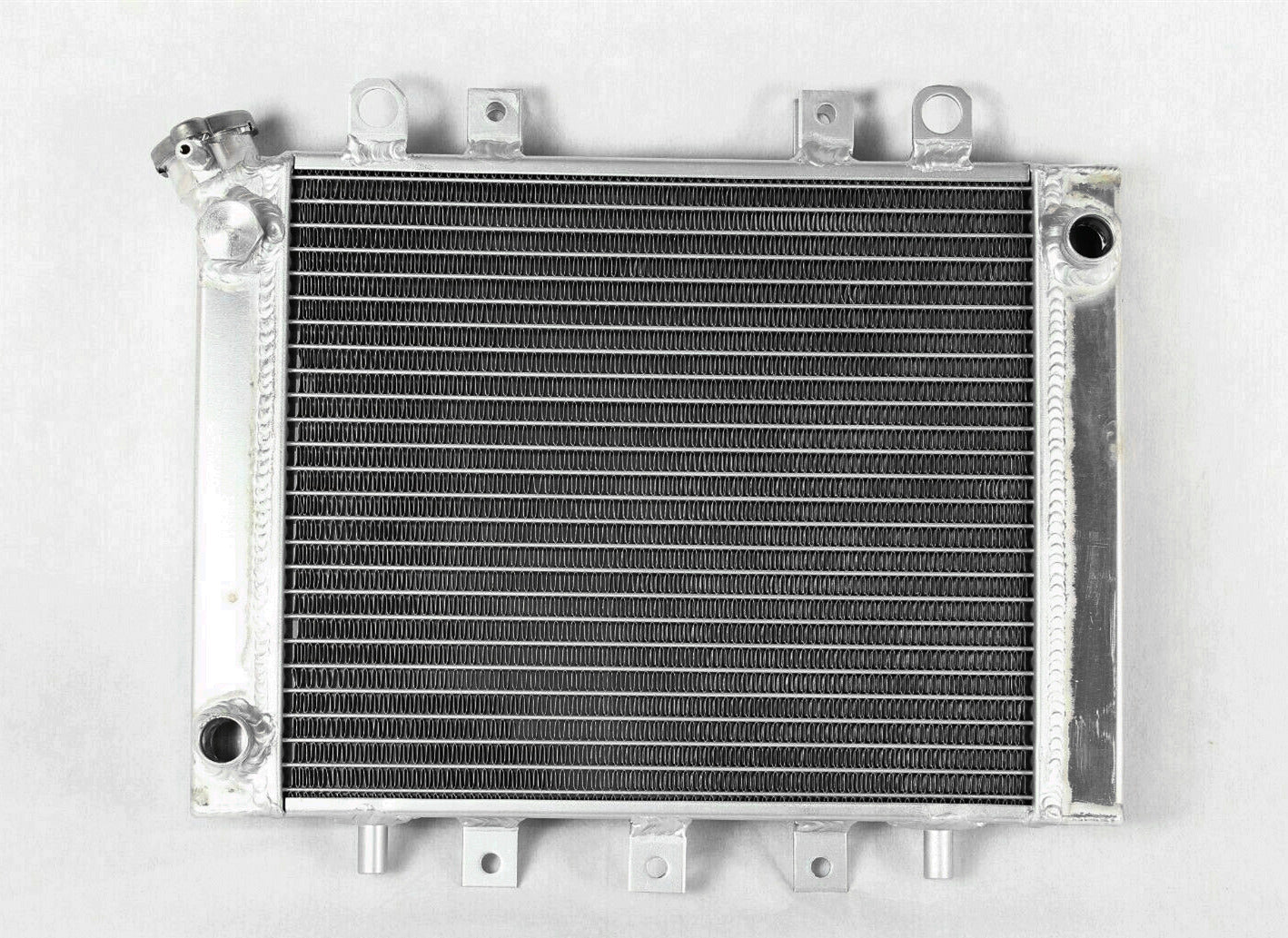 GPI Aluminum Radiator & FAN For Kawasaki Brute Force 650 2006-2010 2008 2009/ Brute Force 750 2005-2007 2006