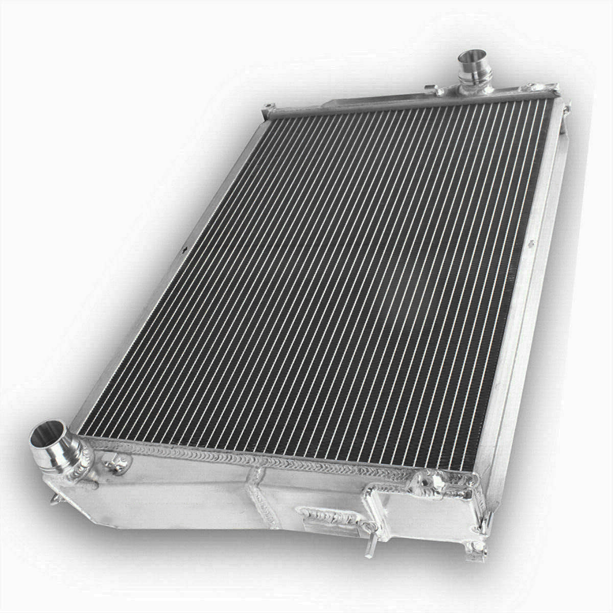 2 Row Aluminum Radiator For 1999-2006 BMW E46 3-SERIES L6 2.2L 2.5L 2.8L 3.0L M/T 1999 2000 2001 2002 2003 2004 2005 2006