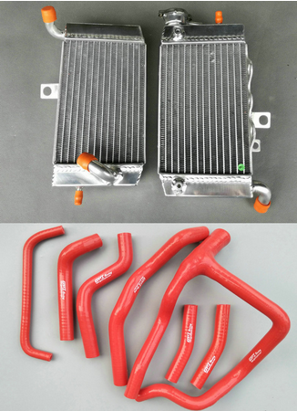 L&R Aluminum Radiator & Silicone Hose for HONDA XRV750 XRV 750 AFRICA TWIN