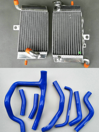 L&R Aluminum Radiator & Silicone Hose for HONDA XRV750 XRV 750 AFRICA TWIN