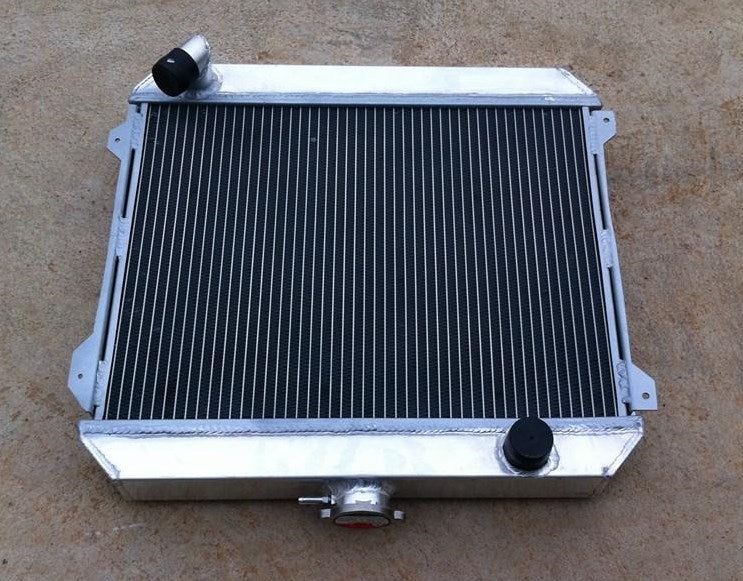3 ROW Aluminum Radiator & Fan For Nissan Stanza Datsun 510 610 620 710 720 L20B 200B 2.0L L4 MT 1974-1980 Manual