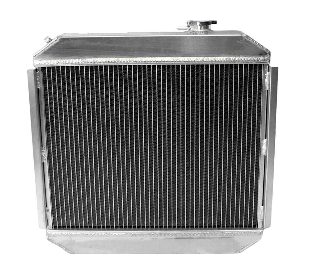 Aluminum radiator & fan For 1988-1992 Nissan Forklift A10-A25 H20 1988 1989 1990 1991 1992
