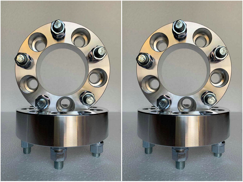 4pc 1" 25mm Wheel Adapters 5x4.5 to 5x4.5 (Hub to Wheel) 14x1.5 5x114.3