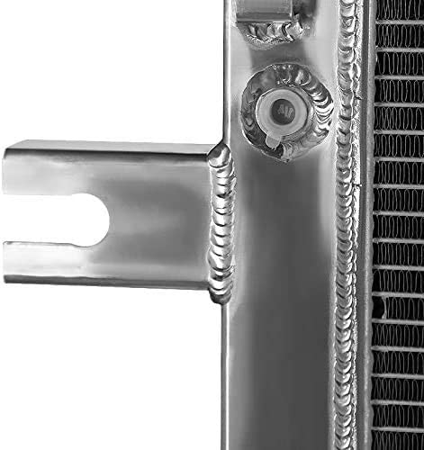 Aluminum radiator + Fan for JEEP GRAND CHEROKEE 4.0L L6 1999-2005 2000 01 02 03