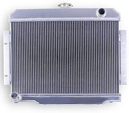 52mm 3Row Aluminum Radiator For 1972-1986 Jeep CJ5 CJ6 CJ7 1972 1973 1974 1975 1976 1977 1978 1979 1980 1981 1982 1983 1984 1985 1986