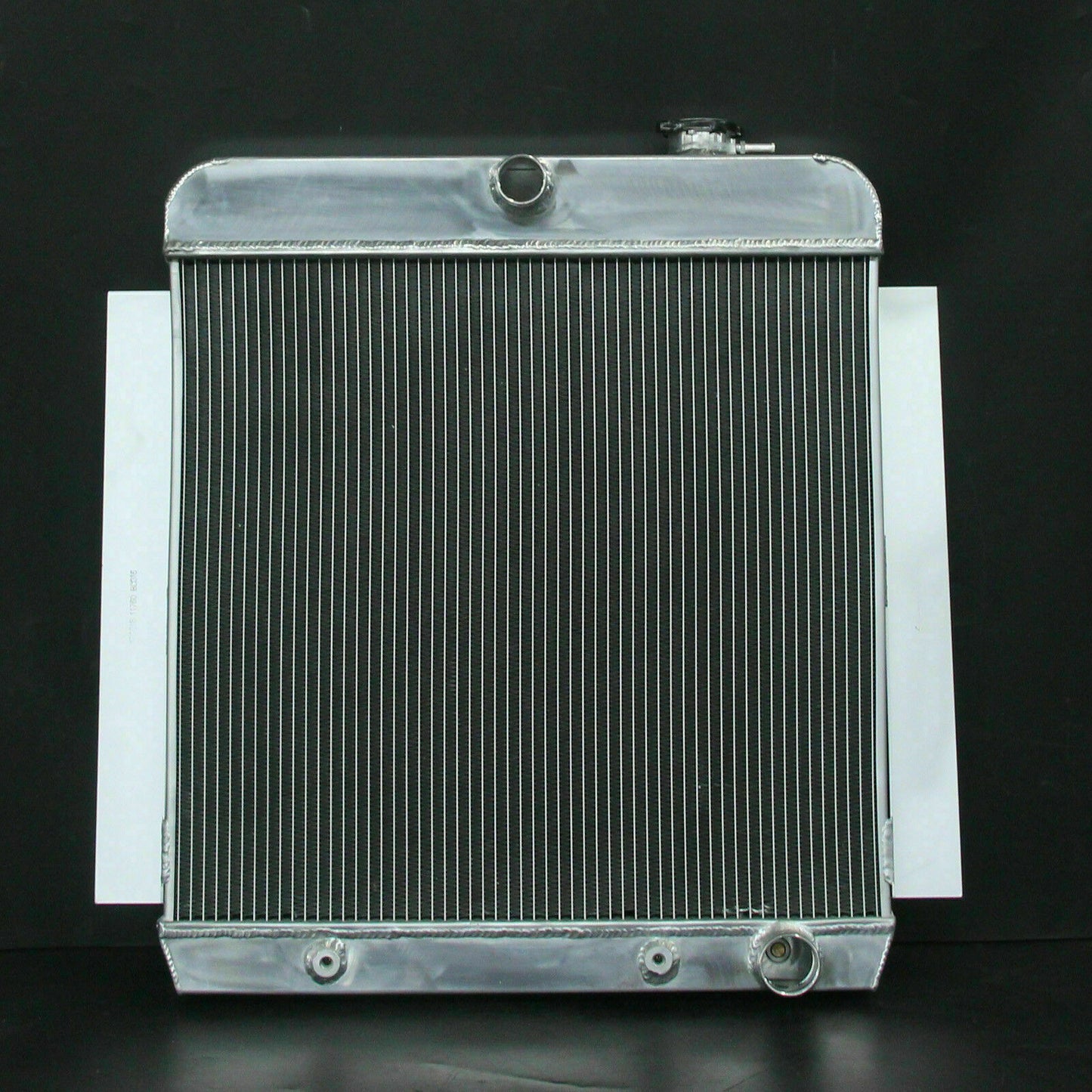 Aluminum Radiator + Fan For 1955-1959 GMC 100 150 Chevy C/K Series Suburban Chevrolet Pickup Truck V8 AT 1956 1957 1958