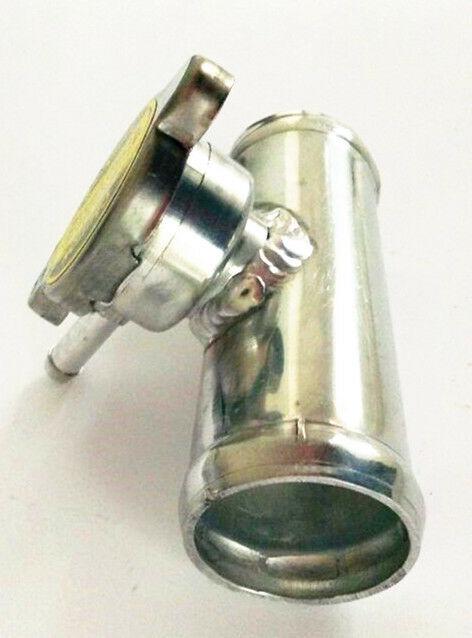 38MM POLISHED ALUMINUM IN LINE RADIATOR HOSE FILLER NECK CAP 1-1/2"