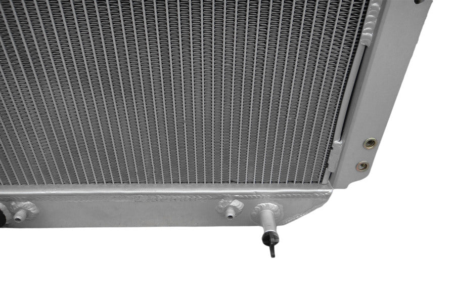 Aluminum radiator & fan For 1988-1992 Nissan Forklift A10-A25 H20 1988 1989 1990 1991 1992
