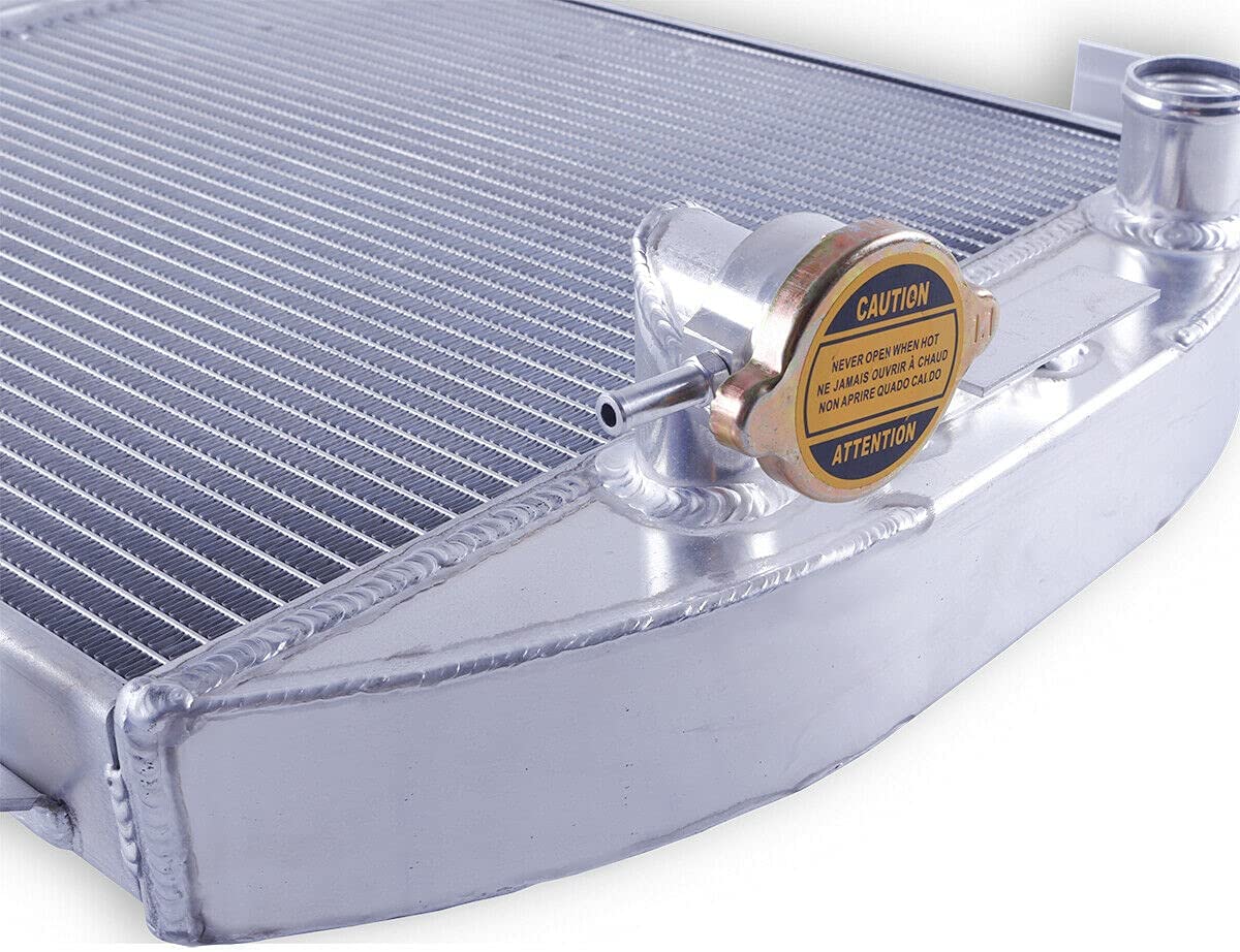 3 ROW All Aluminum Radiator + Fan For FORD CHOPPED CHEVY ENGINE 1932