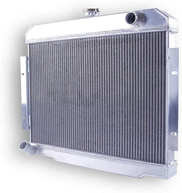 52mm 3Row Aluminum Radiator For 1972-1986 Jeep CJ5 CJ6 CJ7 1972 1973 1974 1975 1976 1977 1978 1979 1980 1981 1982 1983 1984 1985 1986