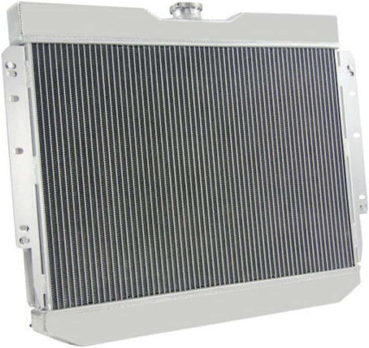 3 Row All Aluminum Radiator For 1959-1965 Bel Air/Biscayne/Caprice/Impala/Kingswood 3.8-6.7L 1959 1960 1961 1962 1963 1964 1965