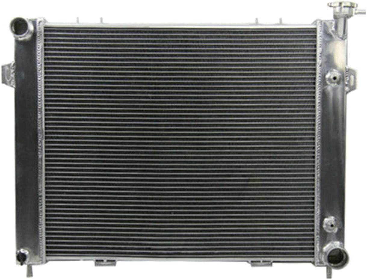Aluminum Radiator for Jeep Grand Cherokee Limited Laredo Orvis SE TSI 5.2/5.9L V8 1993-1997 & WAGONEER 5.2 V8 1993 AT/MT ZJ ZG