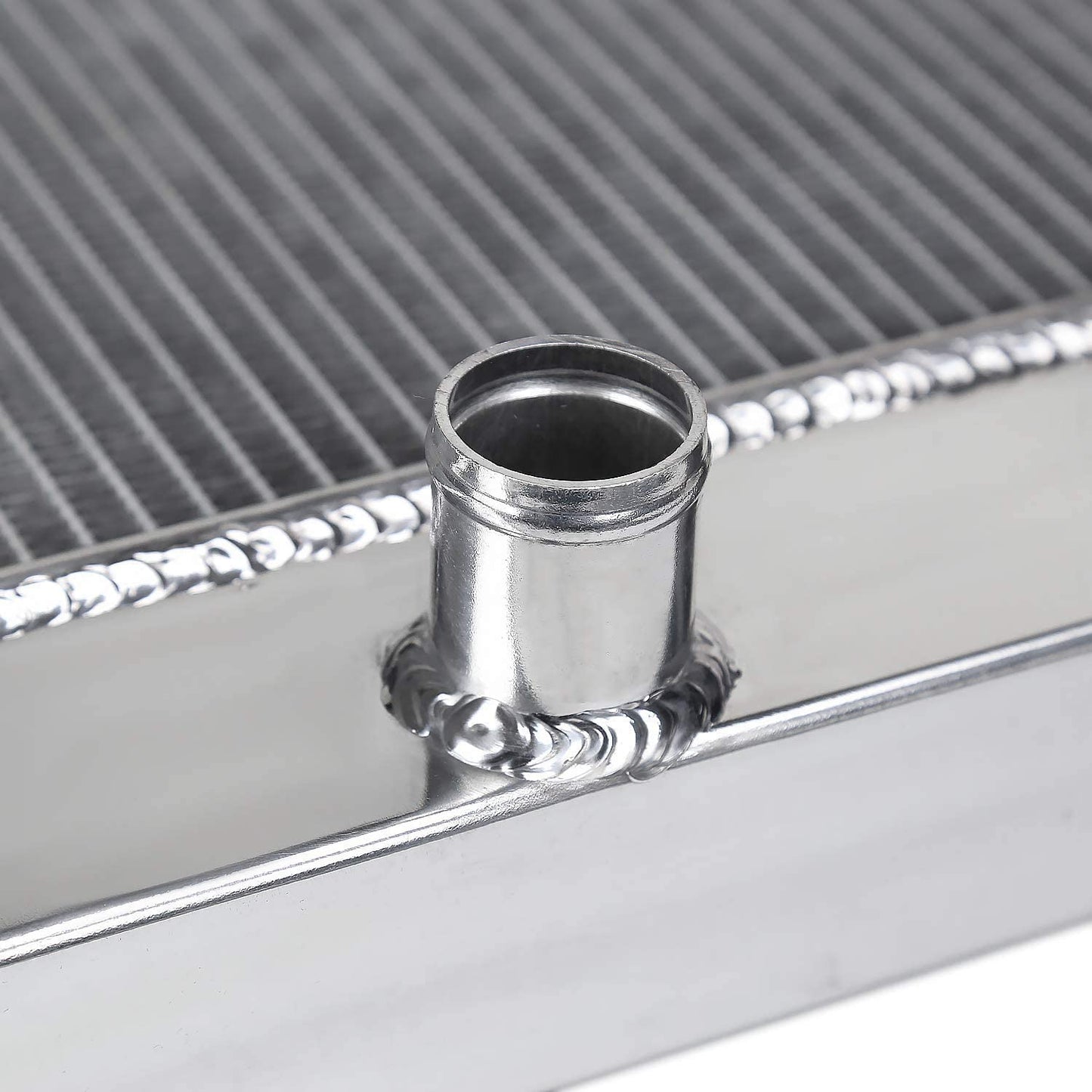 3Row Aluminum Radiator for 1955-1957 Chevrolet Nomad Bel Air Chevy 150/210 Turbo Fire V8 4.3/4.6L 1956