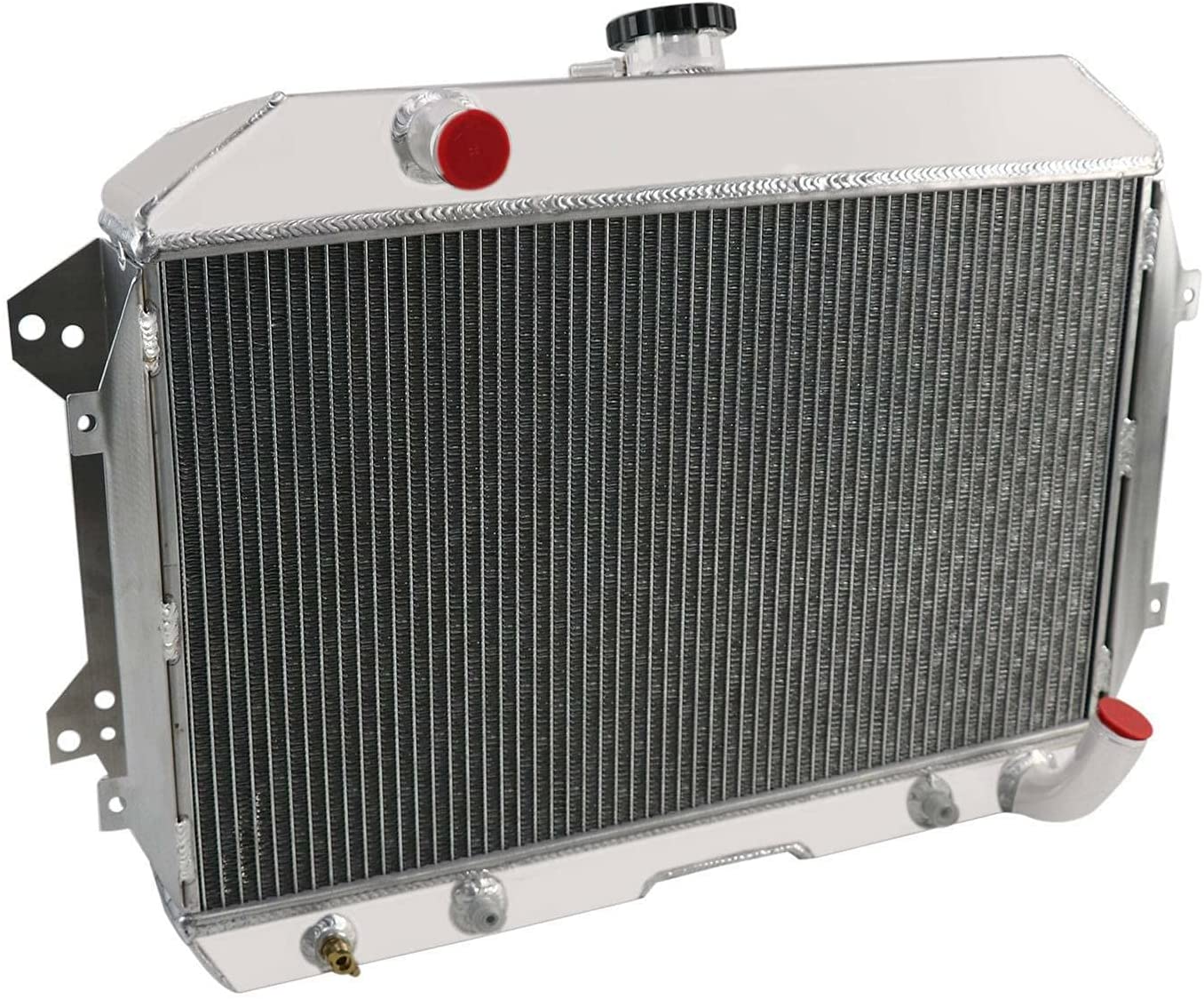 Aluminum Radiator for Nissan Datsun 240Z / 260Z AT/MT & 2*10'' FANS 70 71 72 73 74 75 3 ROW 1970-1975 1971 1972 1973 1974