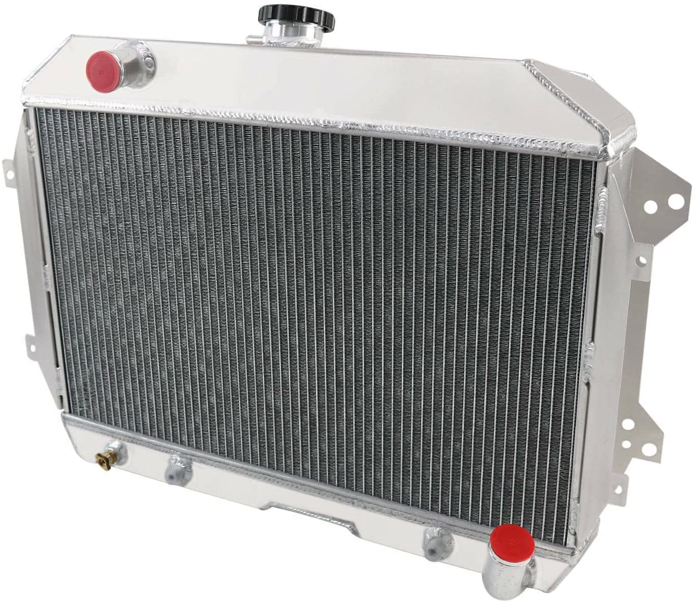 Aluminum Radiator for Nissan Datsun 240Z / 260Z AT/MT & 2*10'' FANS 70 71 72 73 74 75 3 ROW 1970-1975 1971 1972 1973 1974