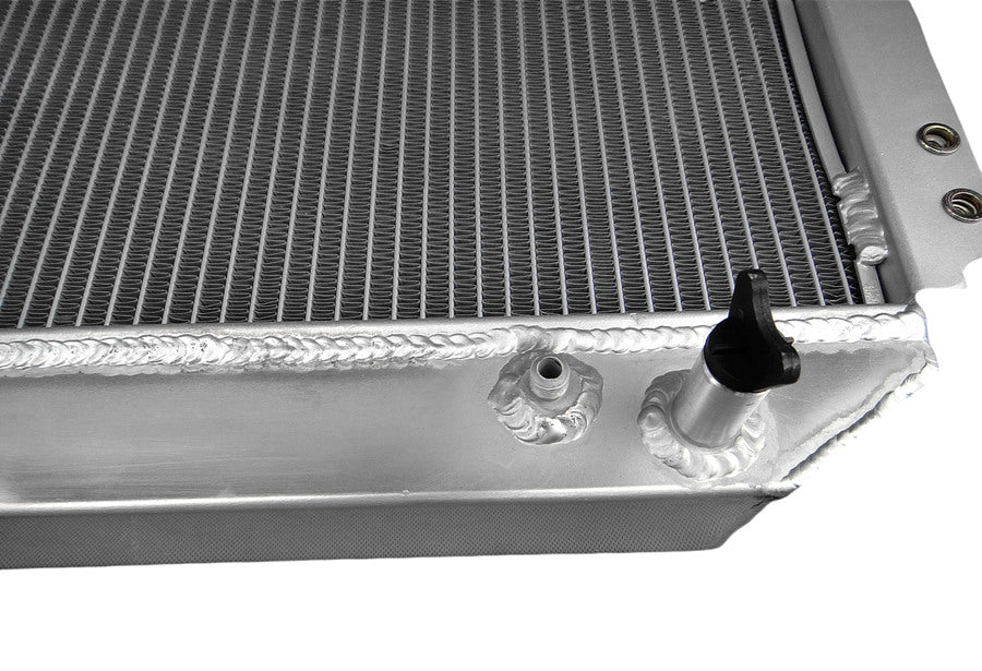 Aluminum radiator & fan For 1988-1992 Nissan Forklift A10-A25 H20 1988 1989 1990 1991 1992
