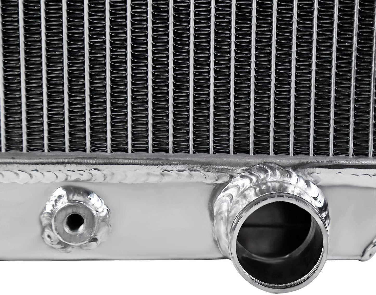 3Row Aluminum Radiator for 1955-1957 Chevrolet Nomad Bel Air Chevy 150/210 Turbo Fire V8 4.3/4.6L 1956