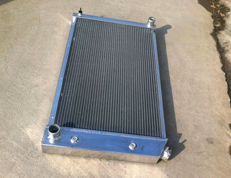Aluminum Radiator + Shroud Fans For 1970-1981 Pontiac Firebird Trans Am V8 4.3L/4.9L/5.0L/5.7L/6.6L/7.5L 265 301 305 350 400 455