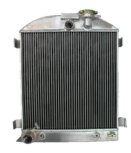 3 ROW 62mm Aluminum Radiator FOR 1931-1932 Ford Chopped Hot Rod w/Ford 302 V8 Model A 1931 1932